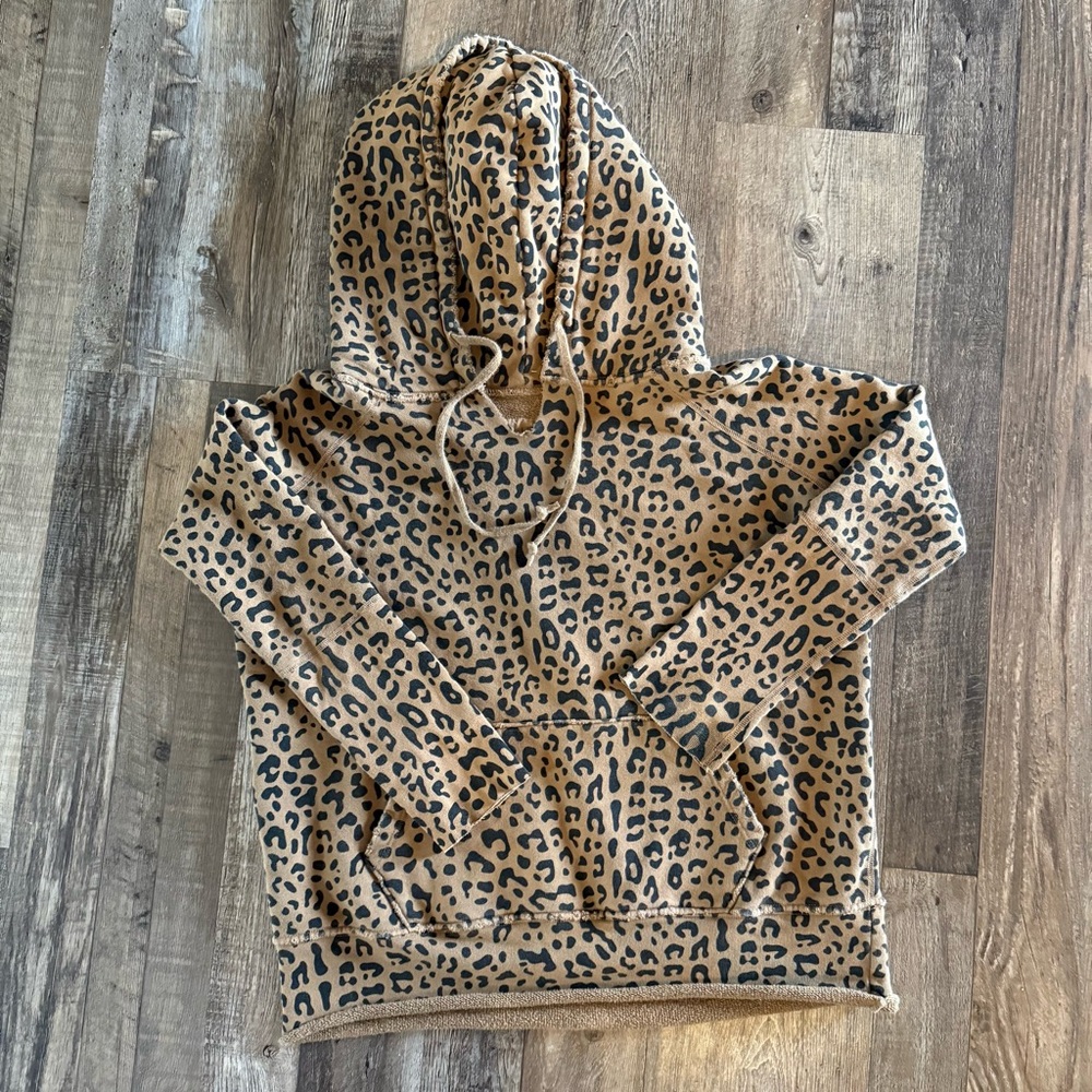 Nili Lotan Women’s Janie Leopard Print Hoodie - Small - Picture 3 of 6